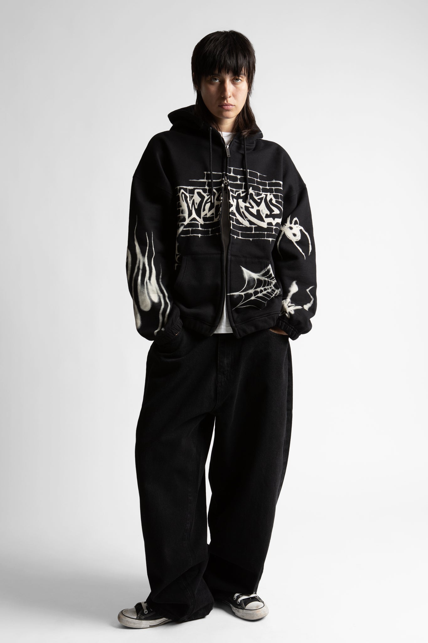 Hoodie Zip Boxy ATM