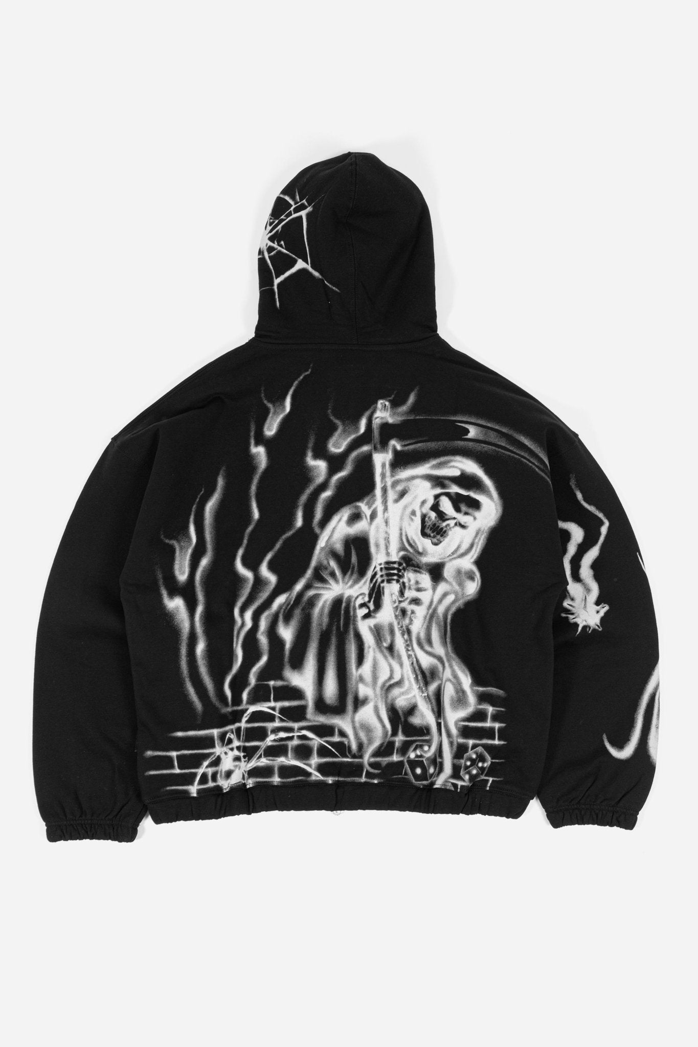 Hoodie Zip Boxy ATM - WASTED PARIS