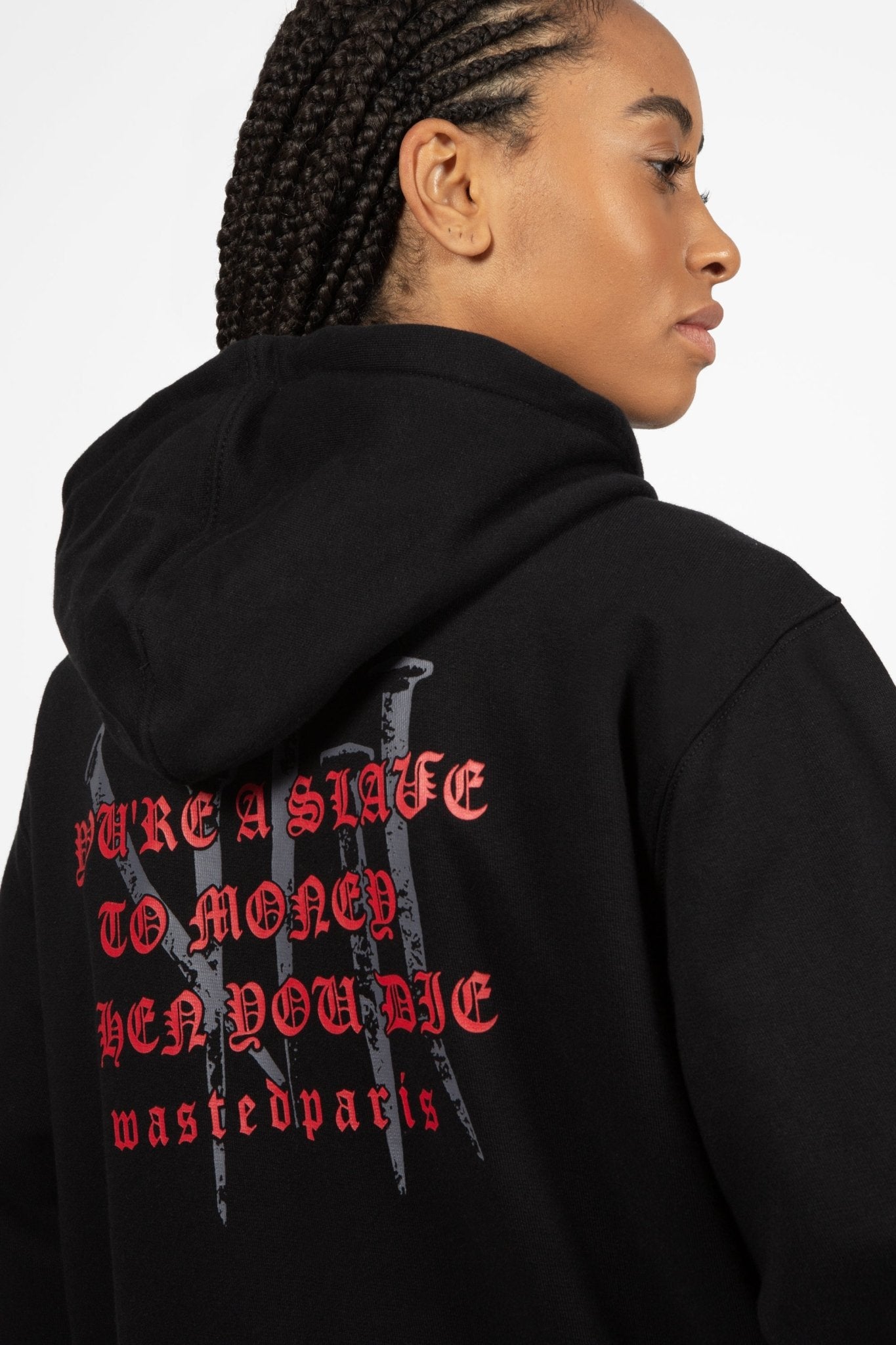 Hoodie Zip Stake - WASTED PARIS