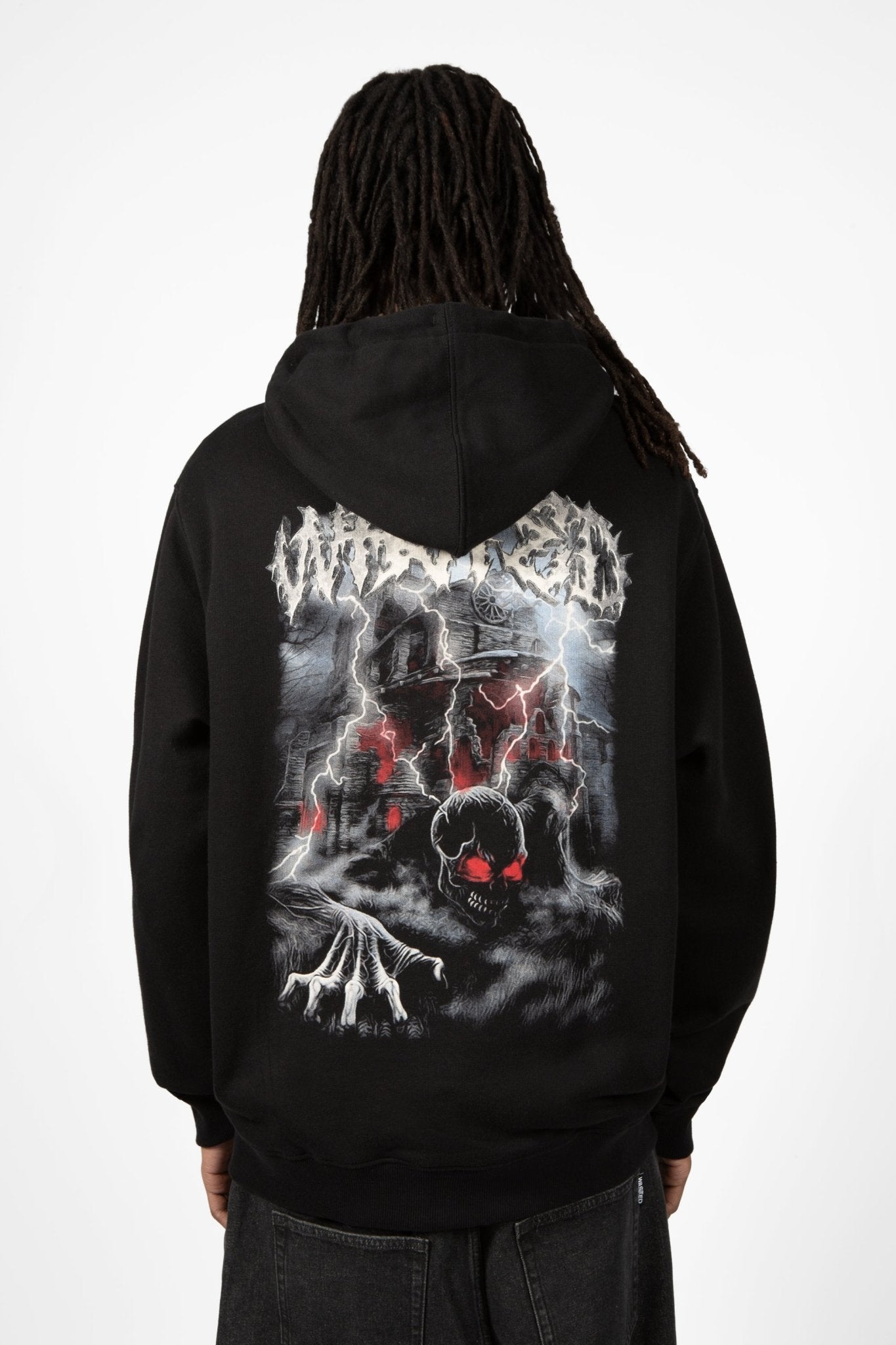 Hoodie Zip Undead - WASTED PARIS