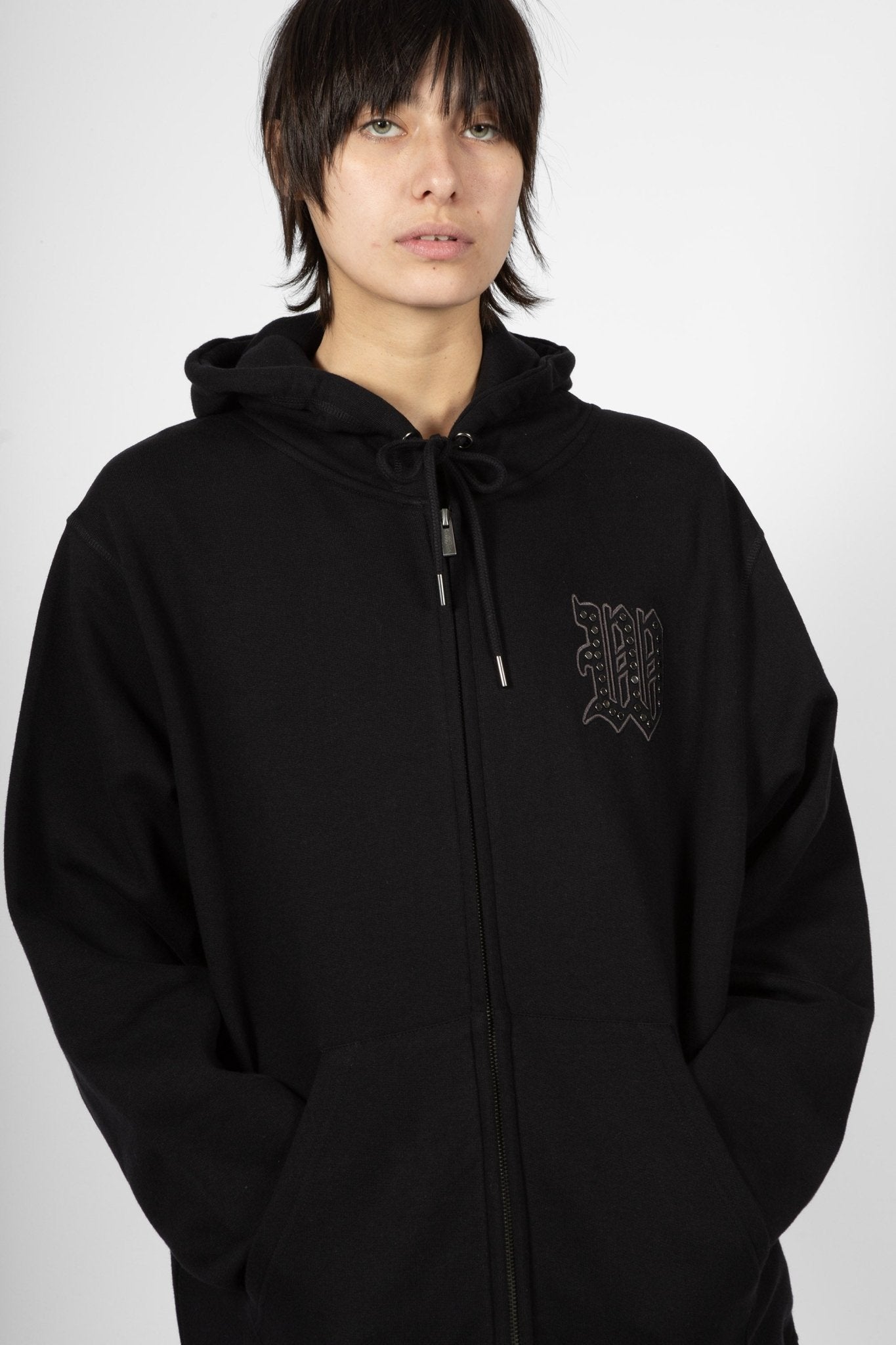 Hoodie Zip Iron Faith - WASTED PARIS