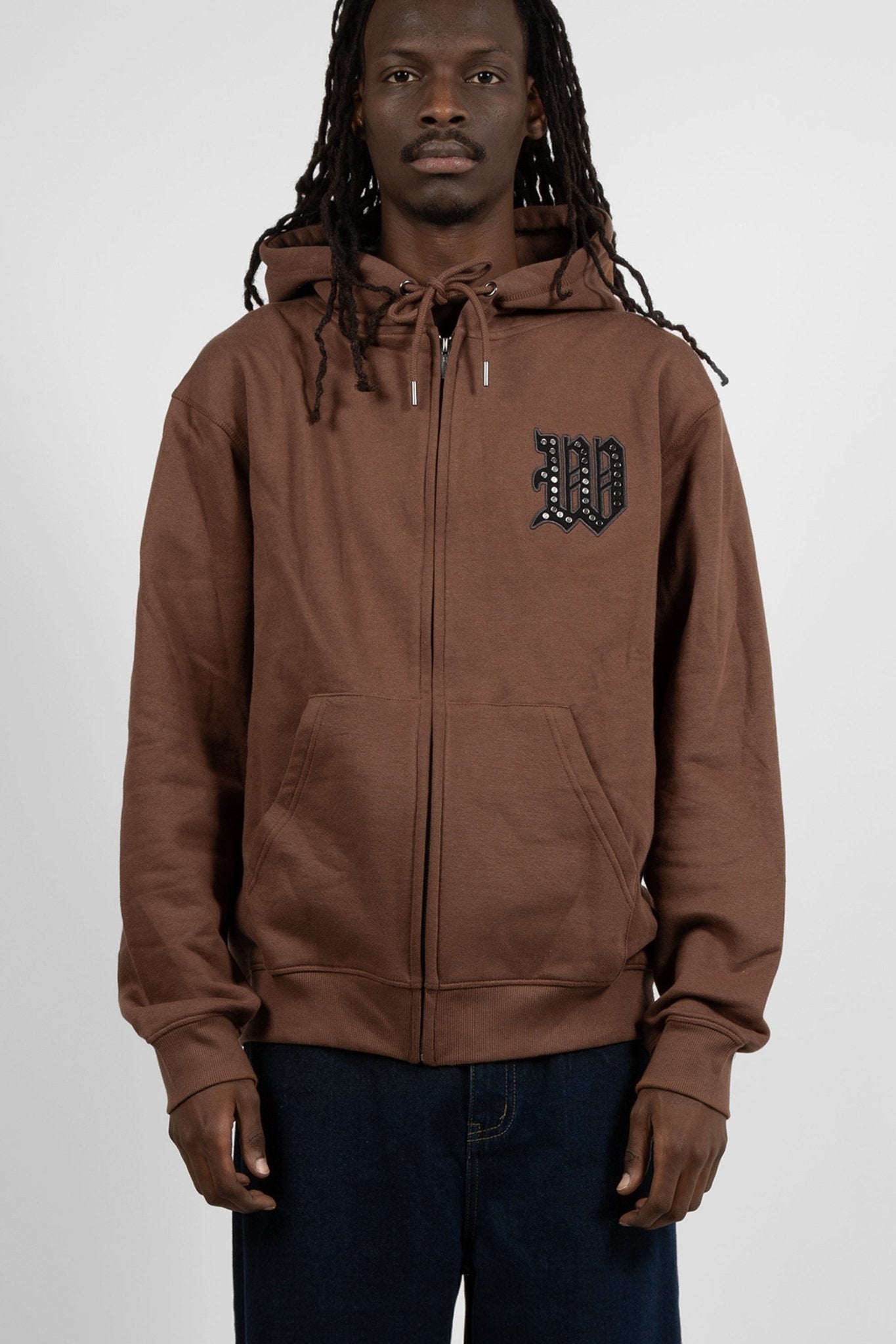 Hoodie Zip Iron Faith - WASTED PARIS